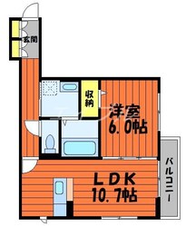 アルエットロアンの物件間取画像